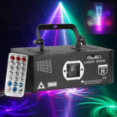 500MW DMX Stage Lights Bar 10 in 1 RGB Laser Spotlight Show