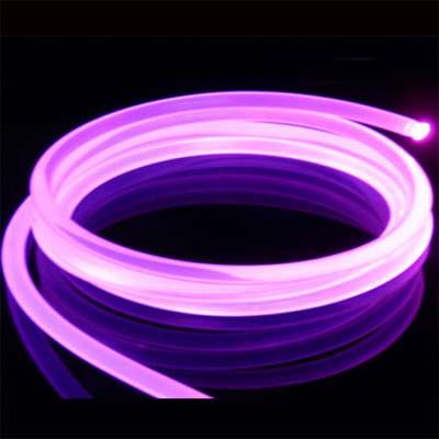 6mm Side Glowing Lampe Fibre Optique For Pool