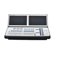 China stage lighting touch dj controller dmx moving light double screen i7 i5 10.1version with flycase