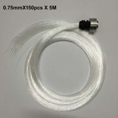 Hot Sale 0.75MM 5M Fibre Optique Lamp RGB